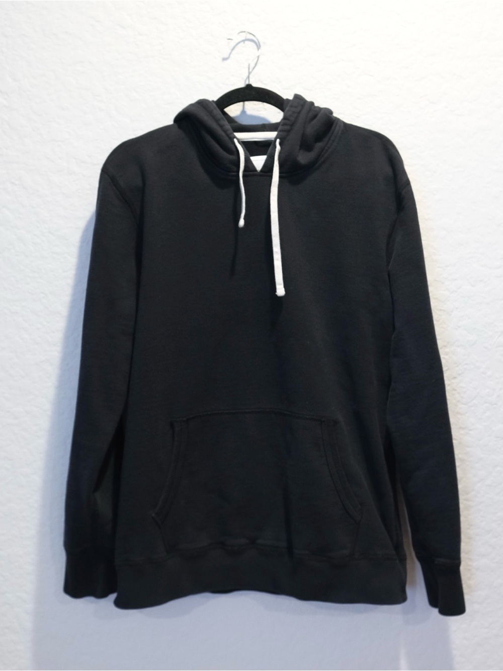Reigning Champ Midweight Terry Pullover Hoodie Size L Black Gym Workout